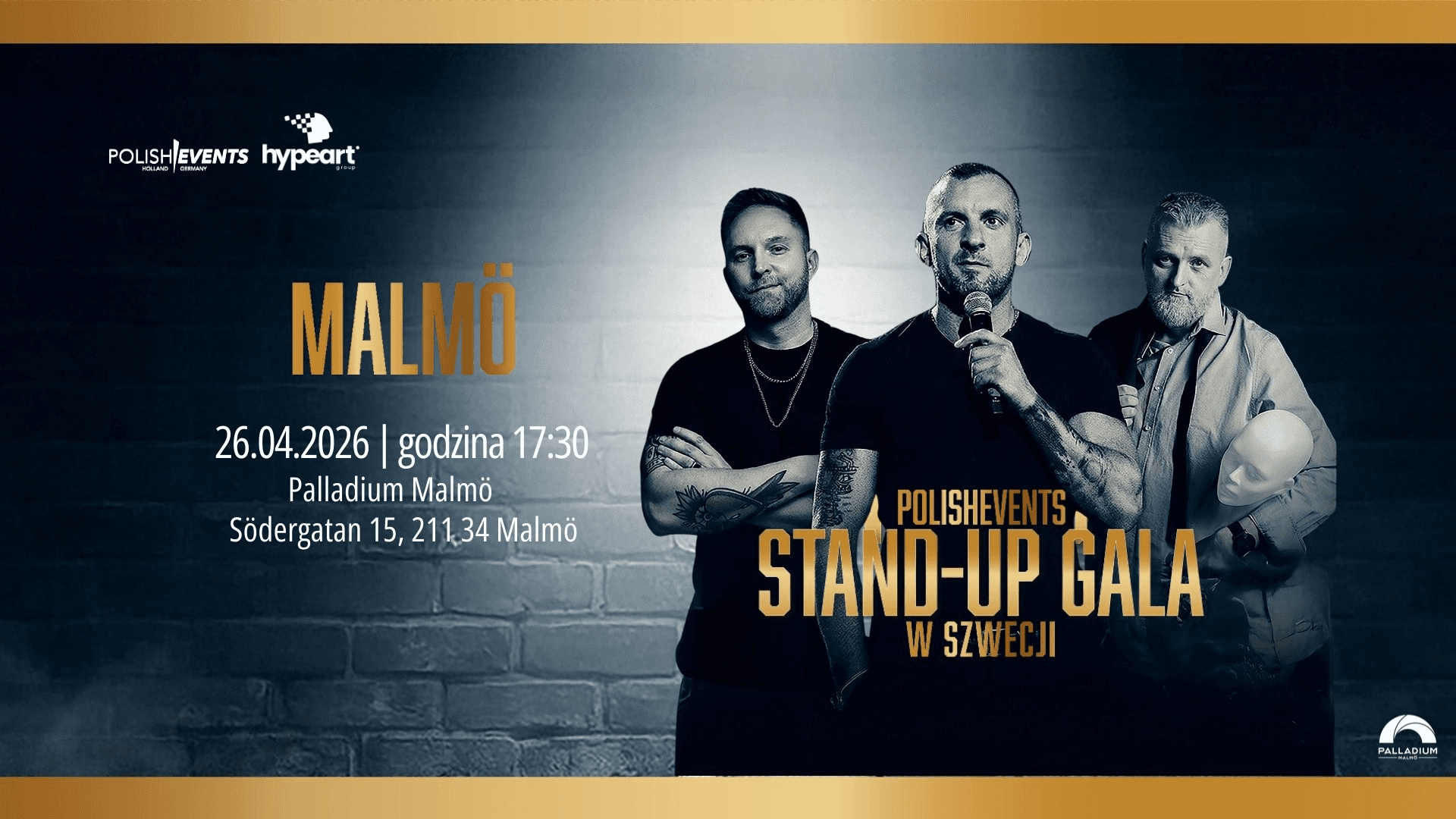 Stand Up Gala PolishEvents – Polsk Humor i Sverige