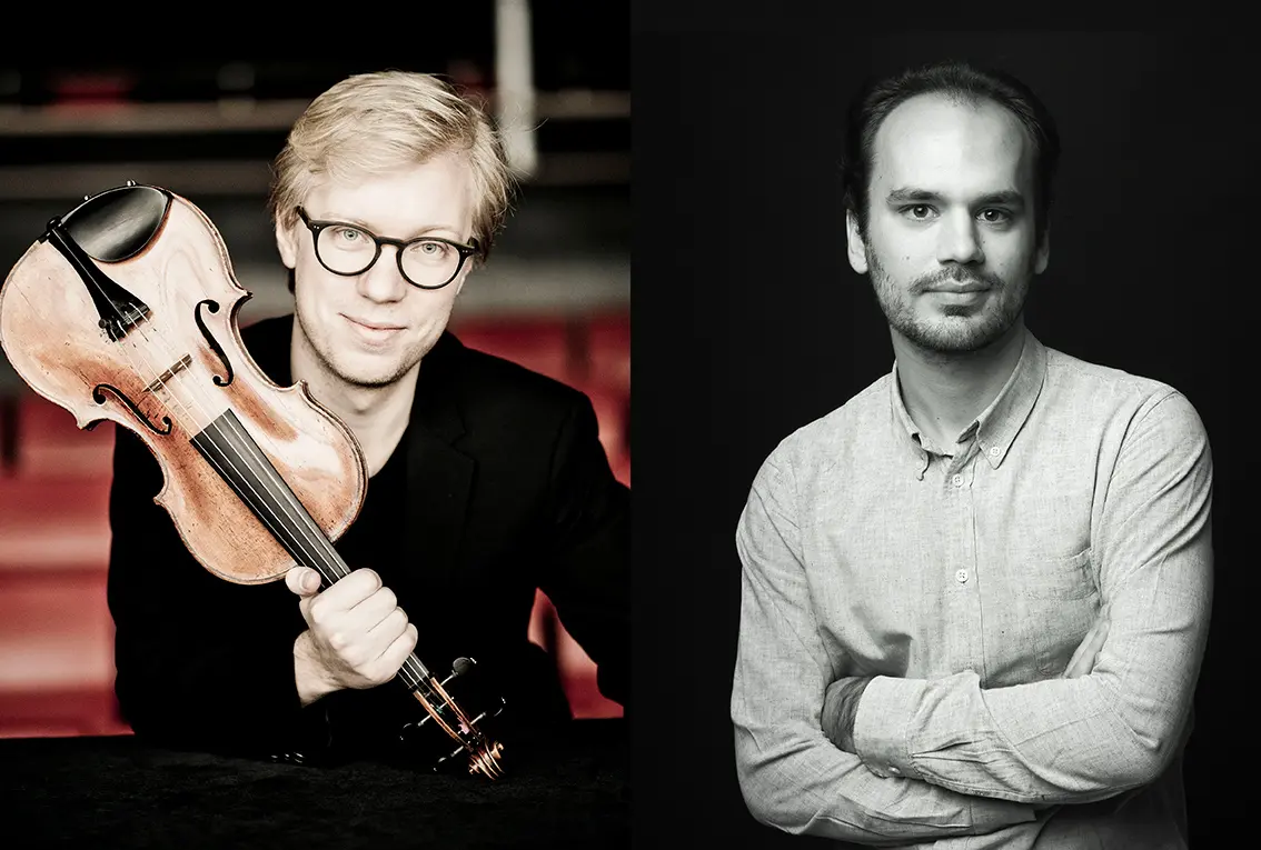 Porträtt av Johannes Marmén och Thomas Rudberg