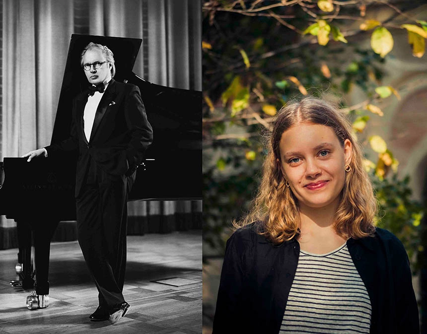 Laura Michelin och Roland Pöntinen