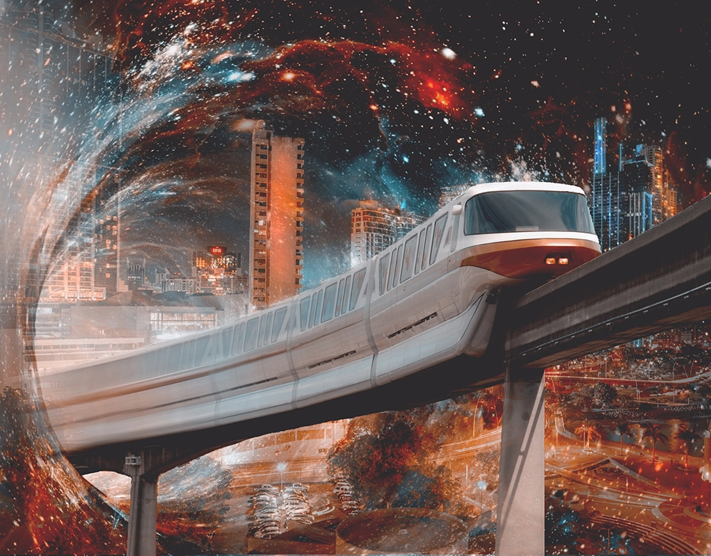 Vision Train Travel Railway Transport Forward