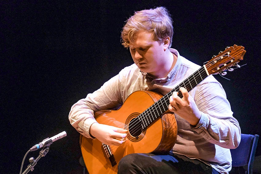Lunchkonsert på Palladium - Musikhögskolan i Malmös gitarrklass